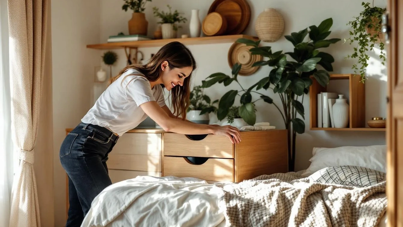 Camera da letto piccola? Il trucco semplicissimo per raddoppiare subito lo spazio