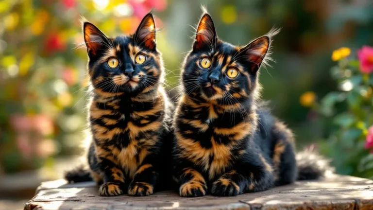 Image pour I gatti tartarugati: scopri la loro straordinaria peculiarità che ti lascerà senza parole